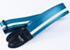 Jet Age Blue and White Racer X Guitar Strap