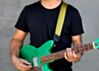 Golden Ochre Recycled Seatbelt Guitar Strap
