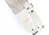 Paisley Ivory Guitar Strap w/ Aged Bronze Hardware 