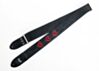 Limited Edition Red Sparkle Hearts Guitar Strap 