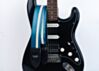 Jet Age Blue and White Racer X Guitar Strap