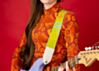 Peace Sign Guitar Strap - Color