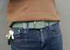 Sage Green Camaro Vintage Automotive Vegan Belt 