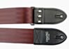 The Plain Maroon Vegan Seatbelt Guitar Strap
