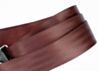 The Plain Maroon Vegan Seatbelt Guitar Strap