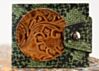 Western Moon - Maximalist Billfold Wallet Made of Vintage Materials