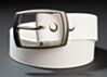 Biothane White Belt - Super STRONG and cruelty free