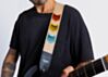 The Couch Multi-Colored Cat Guitar Strap