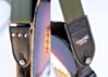 Forest Green Seatbelt Guitar Strap