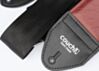 Maroon V2 3 Inch Wide Guitar Bass Strap 