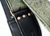 Jade Green Paisley Guitar Strap With Aged Bronzed Hardware 