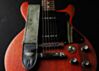 Jade Green Paisley Guitar Strap With Aged Bronzed Hardware 