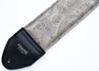 3 inch Wide Paisley Guitar Strap: Now  in Oxblood or Ivory