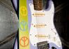 Peace Sign Guitar Strap - Color