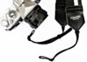 Black & White Racer X Camera Strap