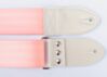 Soft Pink Seatbelt Guitar Strap