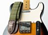 60's Olive Plaid Guitar Strap