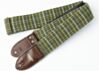 60's Olive Plaid Guitar Strap