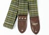 60's Olive Plaid Guitar Strap