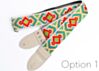 Painted Desert Psychedelic Vintage Woven Guitar Strap