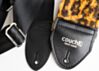 leopard print guitar strap


