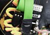 Lime Green Seatbelt Guitar Strap