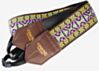 Dylan Camera Strap - Purple and Gold