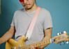 Soft Pink Seatbelt Guitar Strap