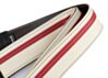 White w/ Red Racer X Guitar Strap