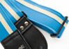 The Runway Blue Racer X Guitar Strap