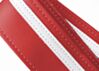 Red & White Racer X Camera Strap