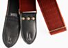 Royal Red 1970's Vintage Cloth Guitar Strap V2