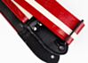 Vintage Cadillac Red Racer X Guitar Strap
