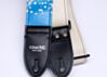 The "I am 8-bit" by Couch Guitar Strap - Blue