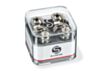 Schaller S Locks - Guitar Strap Locks - Chrome