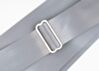 The Industrial Silver Guitar Strap