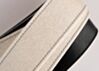 Silver Sparkle Luggage Guitar Strap