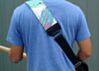 3" Dixie Cup 90’s Pacific Cooler Smash Wide Guitar Strap 
