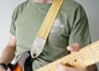 Vintage Candy Soft Yellow Guitar Strap