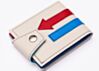 The All Mod Cons Red and Blue Arrow Wallet