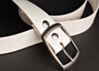 Biothane White Belt - Super STRONG and cruelty free