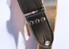 The None More Black Luggage Guitar Strap