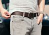 BIOTHANE Dark Brown Belt - SUPER STRONG and Cruelty free 