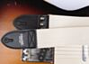 The None More White Luggage Guitar Strap