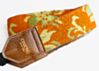Mozart Avocado Vintage 60s Furniture Upholstery Camera Strap-Orange