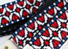The Geo Knievel ’70s Red, White & Blue Hippie Weave Guitar Strap