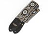 Cork & Gold Flowers Guitar Strap