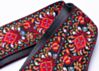 Buckskin Hendrix Woven Guitar Strap Made Of Recycled Seatbelt and Vegan Leather 