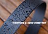 BIOTHANE Black Belt - SUPER STRONG and Cruelty free 