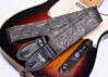 The Black Graphite Western Guitar Strap